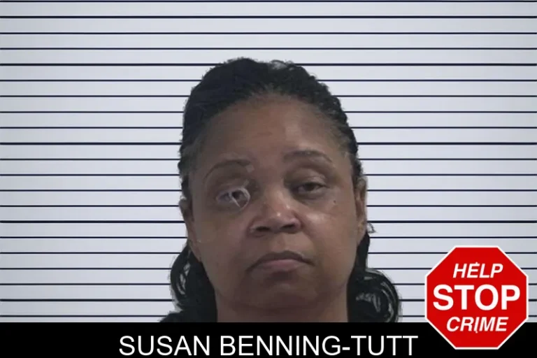Susan Benning-Tutt mugshot – McDuffie County , Georgia Susan Benning-Tutt