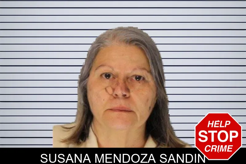 Susana Mendoza Sandin mugshot