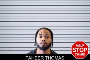 Taheer Thomas mugshot