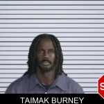 Taimak Burney mugshot