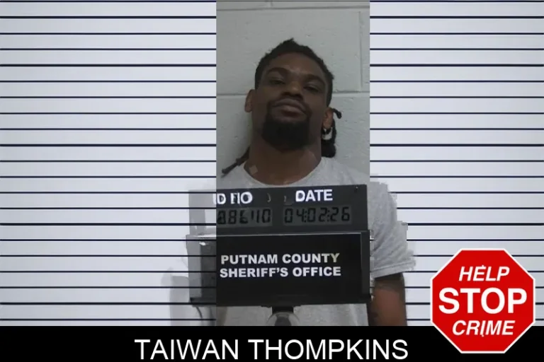 Taiwan Thompkins mugshot – Putnam County , Georgia Taiwan Thompkins