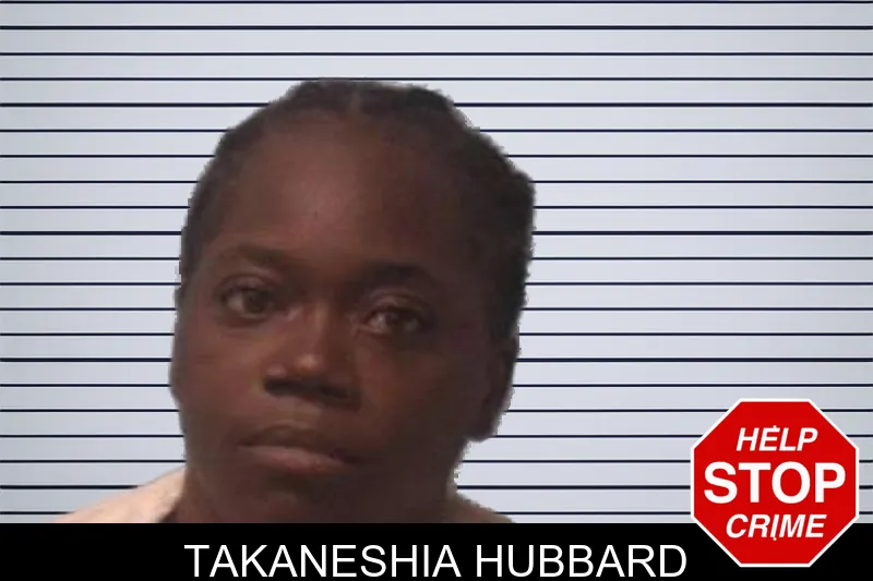 Takaneshia Hubbard mugshot
