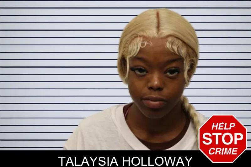 Talaysia Holloway mugshot