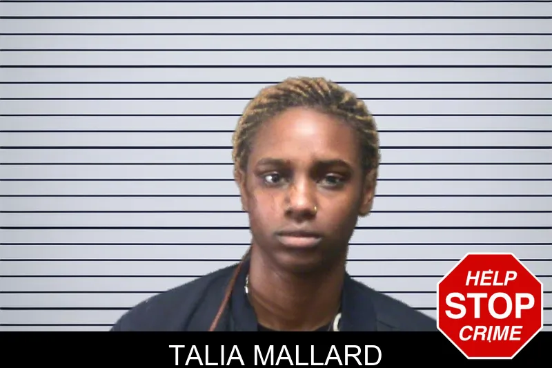 Talia Mallard mugshot
