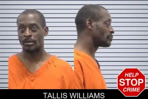 Tallis Williams mugshot