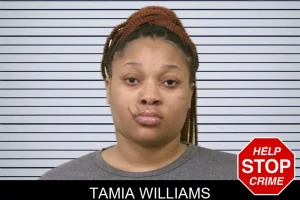 Tamia Williams mugshot