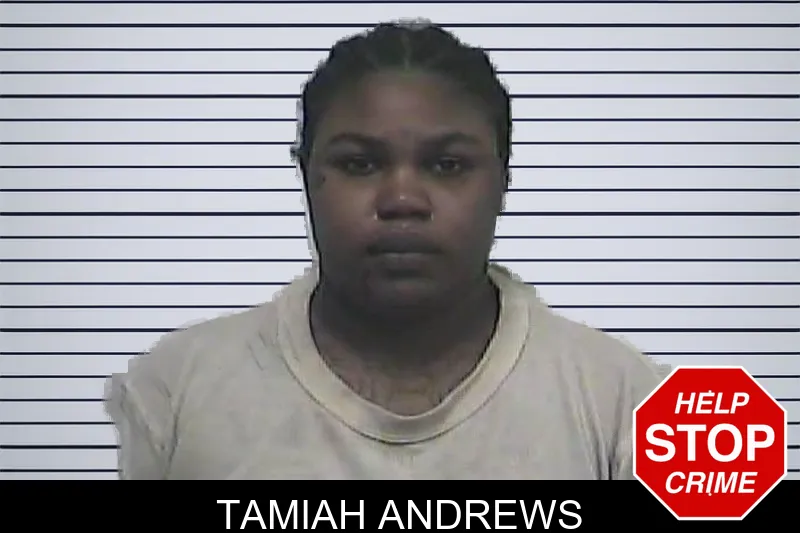Tamiah Andrews mugshot
