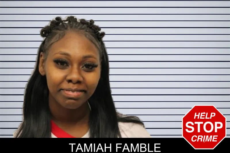 Tamiah Famble mugshot