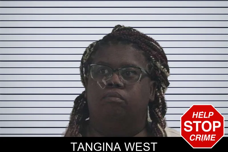 Tangina West mugshot