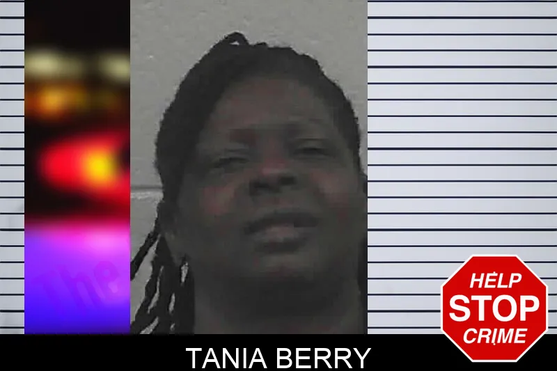 Tania Berry mugshot