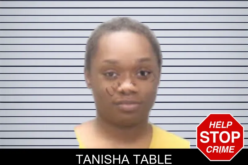 Tanisha Table mugshot