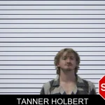 Tanner Holbert mugshot