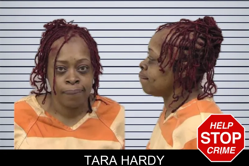 Tara Hardy mugshot