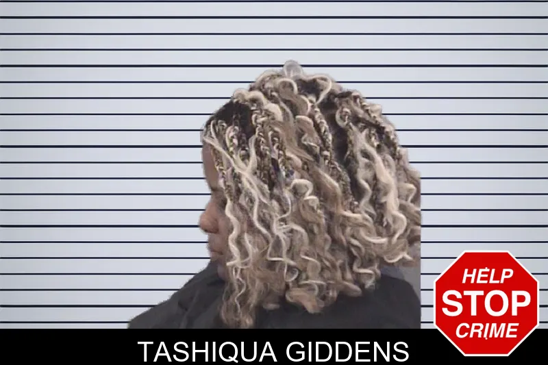 Tashiqua Giddens mugshot