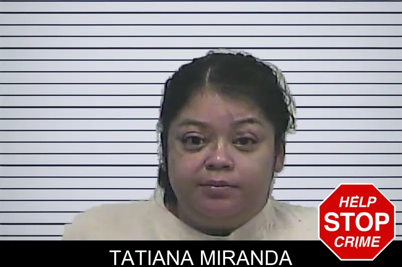 Tatiana Miranda mugshot