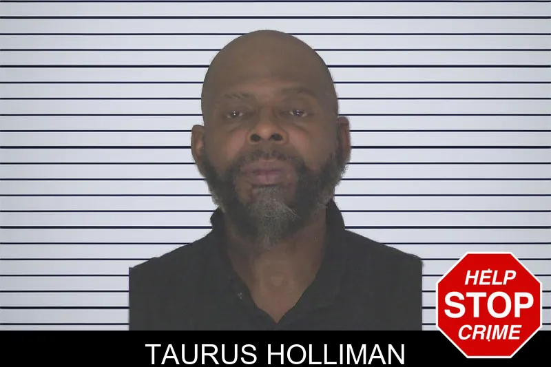 Taurus Holliman mugshot