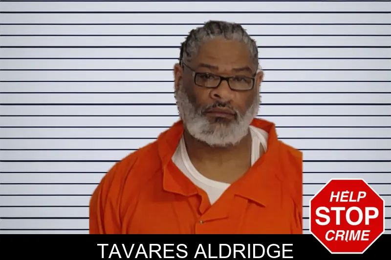 Tavares Aldridge mugshot