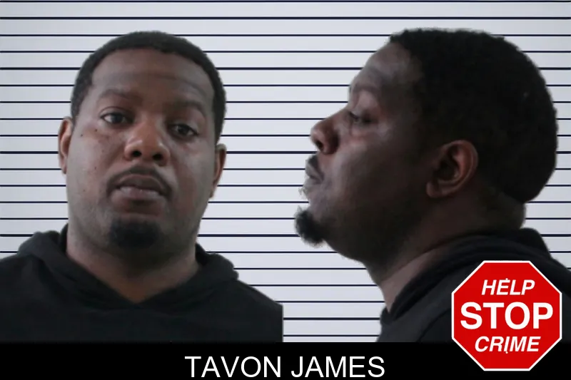 Tavon James mugshot