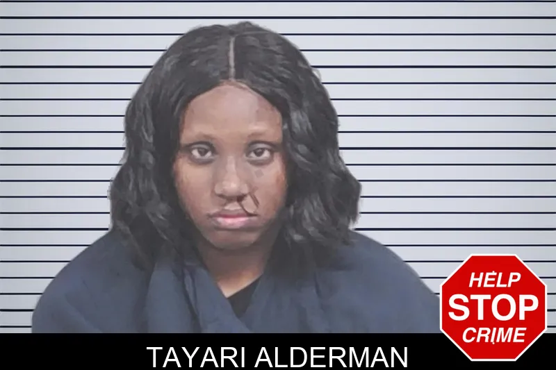 Tayari Alderman mugshot