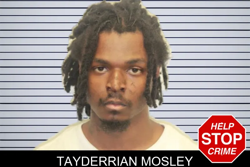 Tayderrian Mosley mugshot