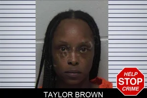Taylor Brown mugshot