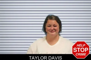 Taylor Davis mugshot