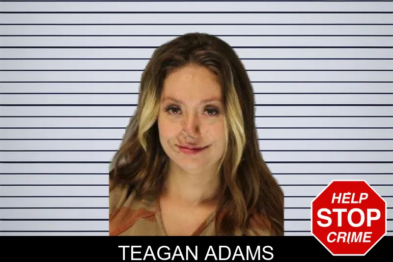 Teagan Adams mugshot