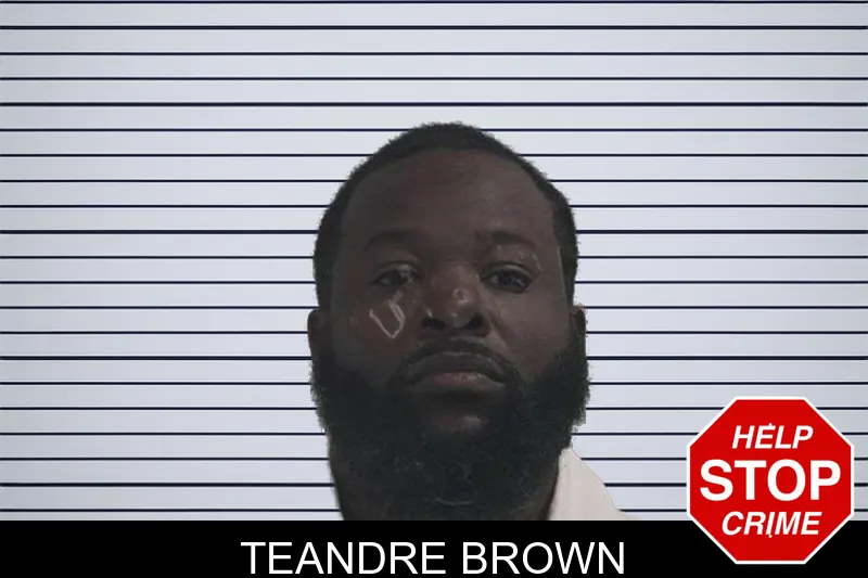 Teandre Brown mugshot