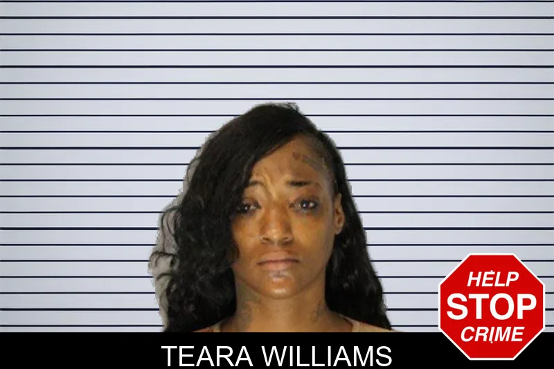 Teara Williams mugshot