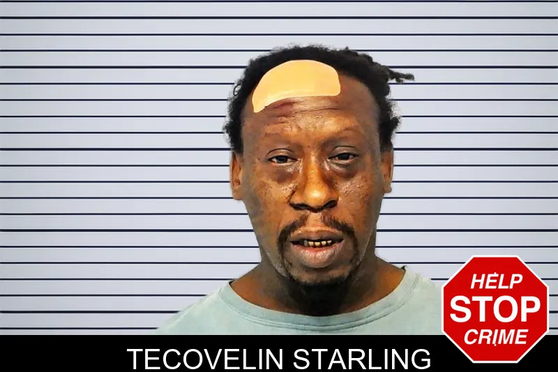 Tecovelin Starling mugshot