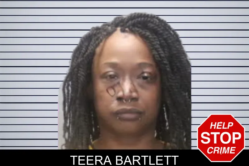 Teera Bartlett mugshot