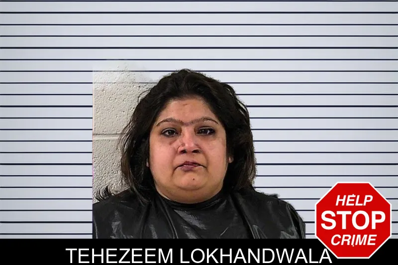 Tehezeem Lokhandwala mugshot