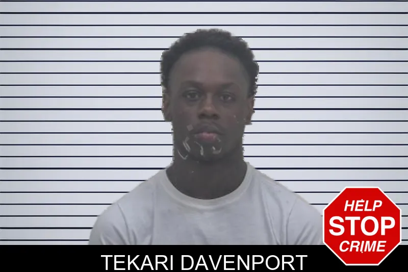 Tekari Davenport mugshot