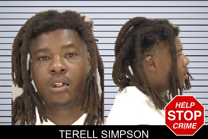 Terell Simpson mugshot