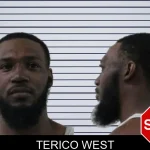 Terico West mugshot