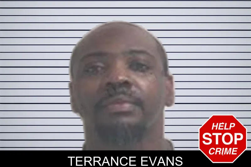 Terrance Evans mugshot