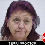 Terri Proctor mugshot