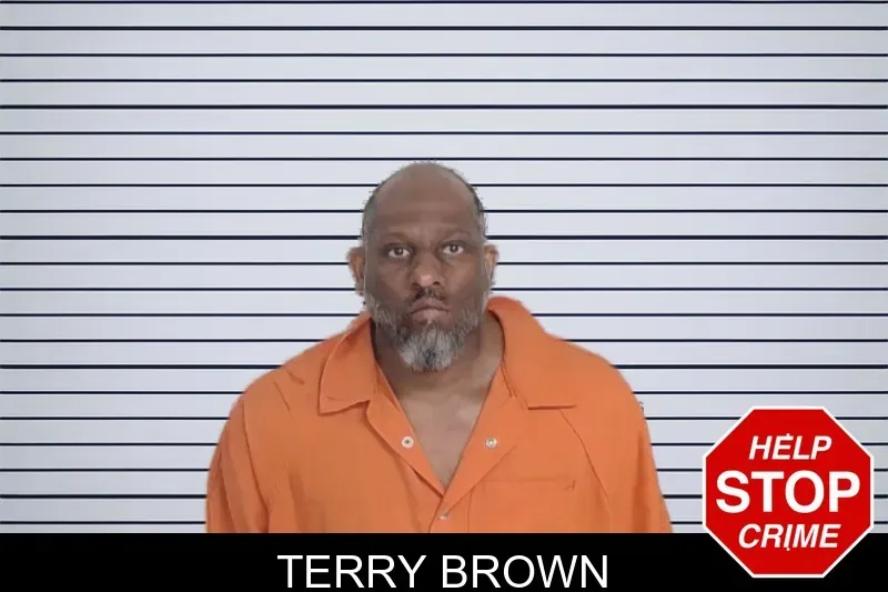 Terry Brown mugshot