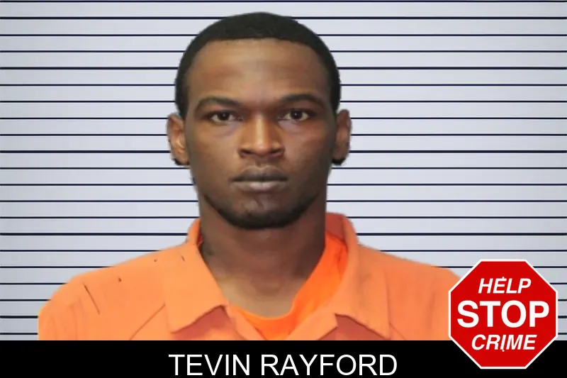 Tevin Rayford mugshot