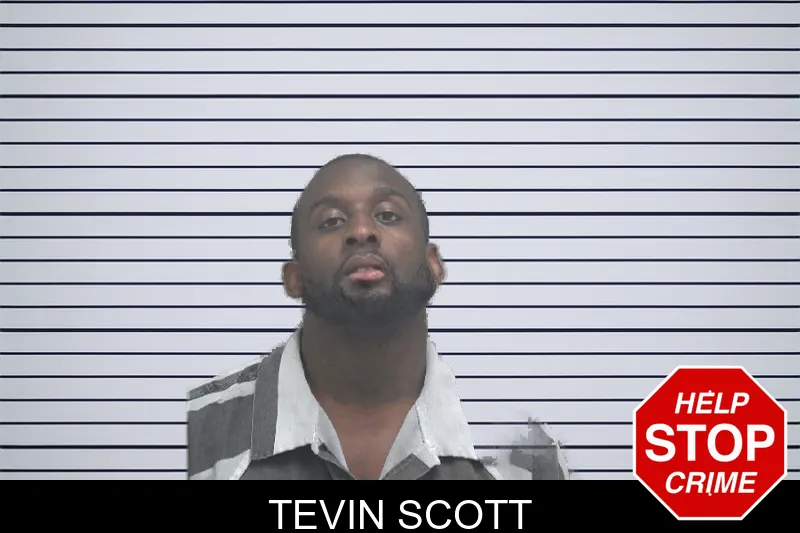 Tevin Scott mugshot