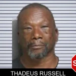 Thadeus Russell mugshot