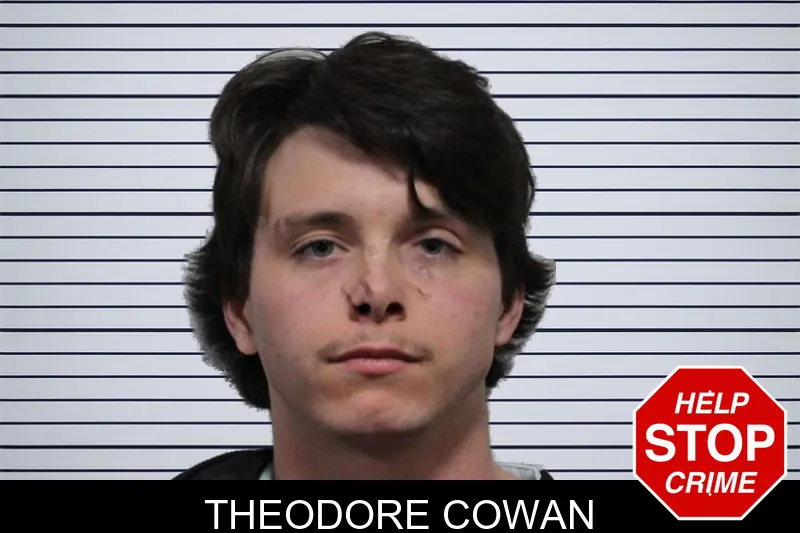 Theodore Cowan mugshot