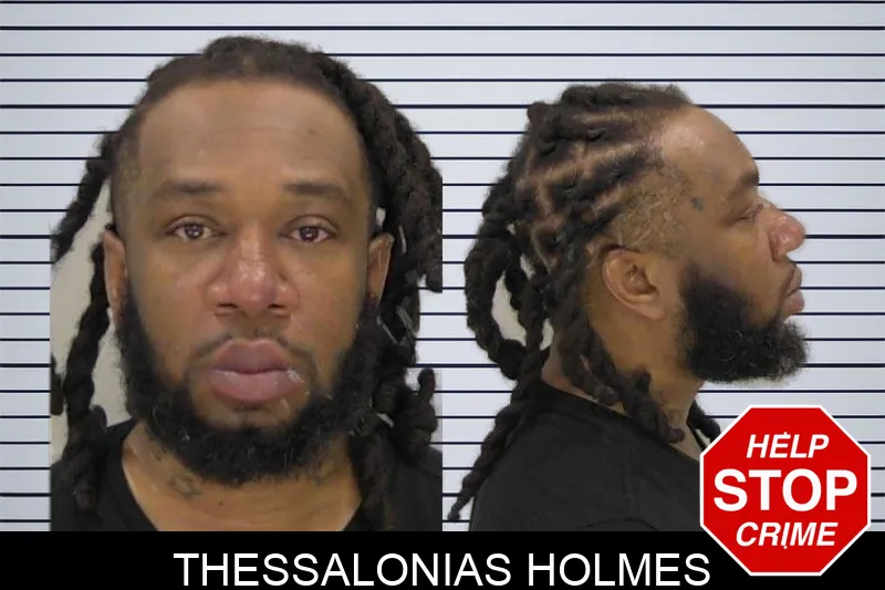Thessalonias Holmes mugshot