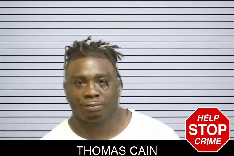 Thomas Cain mugshot