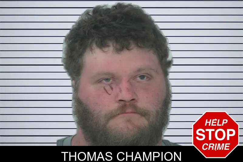 Thomas Champion mugshot