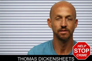 Thomas Dickensheets mugshot