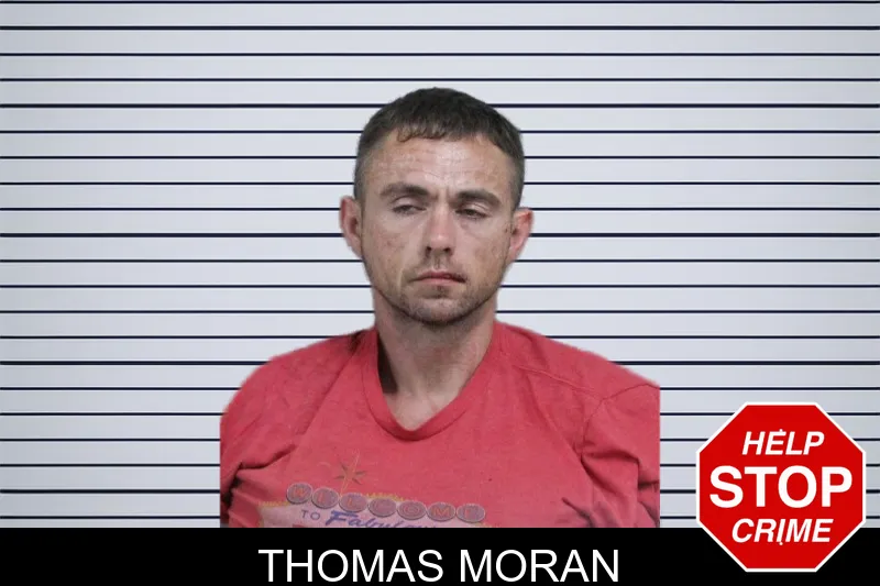 Thomas Moran mugshot