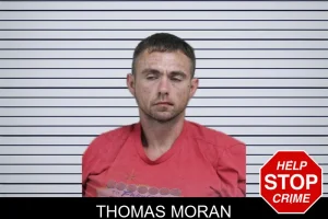 Thomas Moran mugshot