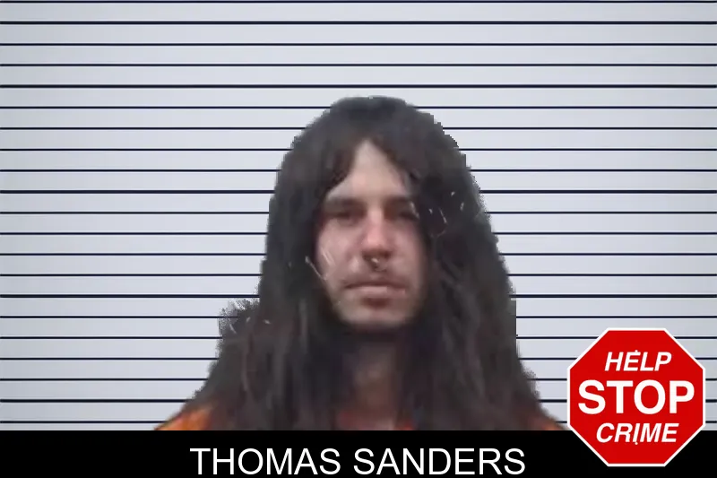 Thomas Sanders mugshot
