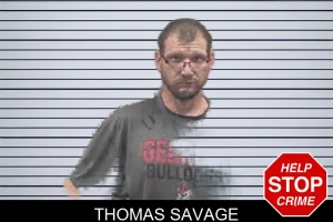 Thomas Savage mugshot